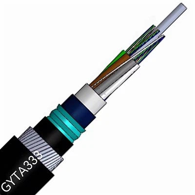 2-864 Kabel Optik Luar Ruangan Bawah Air Inti Untuk Komunikasi GYTA333